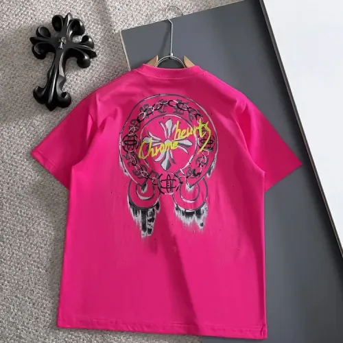Chrome Hearts T-Shirts Short Sleeved For Unisex #1414570 $42.00 USD, Wholesale Replica Chrome Hearts T-Shirts