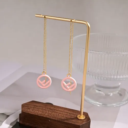 Fendi Earrings For Women #1414592 $25.00 USD, Wholesale Replica Fendi Earrings