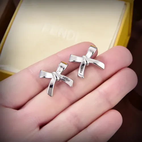 Replica Fendi Earrings For Women #1414594 $25.00 USD for Wholesale