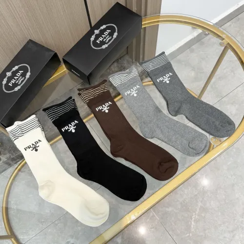 Replica Prada Socks #1414815 $36.00 USD for Wholesale