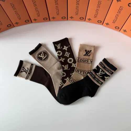 Replica Louis Vuitton LV Socks #1414817 $29.00 USD for Wholesale
