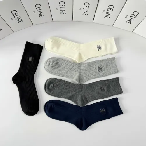 Replica Celine Socks #1414835 $29.00 USD for Wholesale