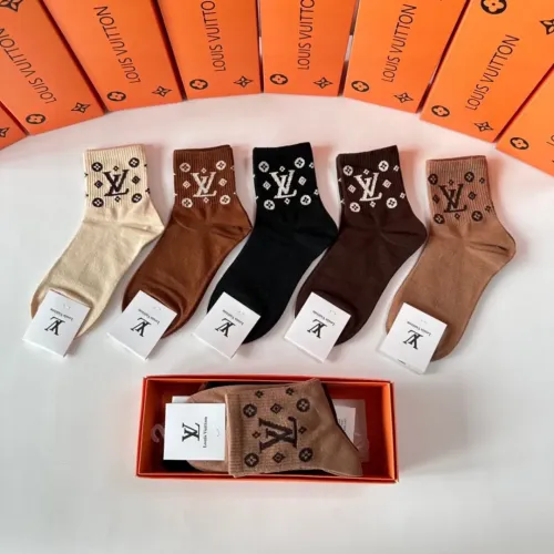 Louis Vuitton LV Socks #1414845 $27.00 USD, Wholesale Replica Louis Vuitton LV Socks