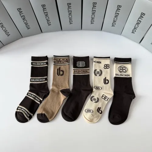 Replica Balenciaga Socks #1414849 $29.00 USD for Wholesale