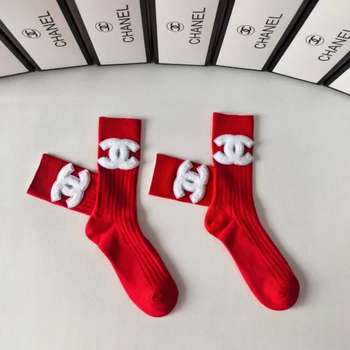 Replica Chanel Socks #1414872 $29.00 USD for Wholesale