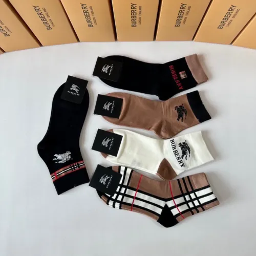 Replica Burberry Socks #1414883 $27.00 USD for Wholesale
