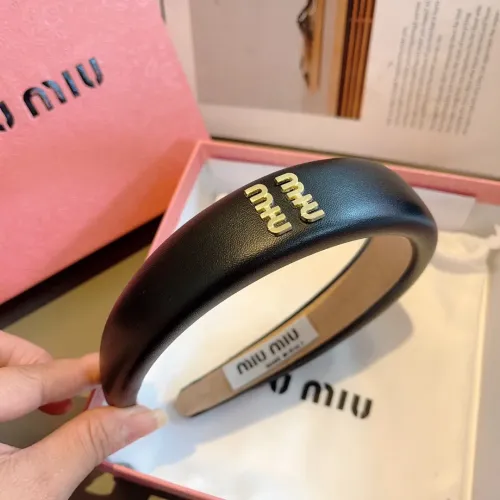 Replica MIU MIU Headband For Women #1415155 $27.00 USD for Wholesale