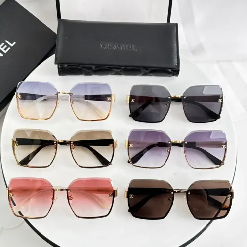 Replica Chanel AAA Quality Sunglasses #1415405 $60.00 USD for Wholesale