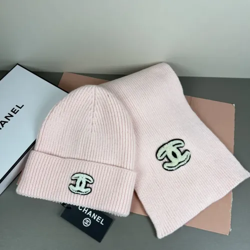 Replica Chanel Hat and Scarf Set #1415435 $45.00 USD for Wholesale