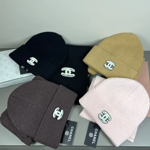 Replica Chanel Hat and Scarf Set #1415437 $45.00 USD for Wholesale