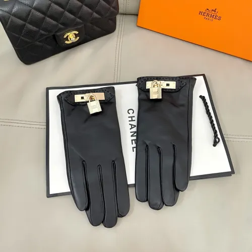 Replica Louis Vuitton LV Gloves For Women #1415593 $60.00 USD for Wholesale
