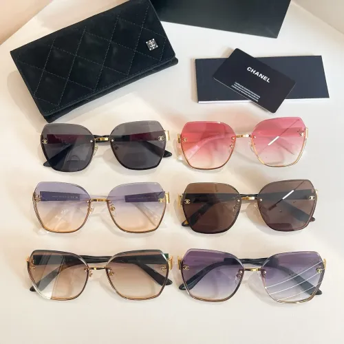 Replica Chanel AAA Quality Sunglasses #1415708 $64.00 USD for Wholesale