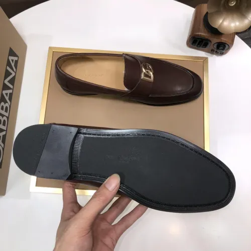Replica Dolce & Gabbana D&G Leather Shoes For Men #1415796 $98.00 USD for Wholesale