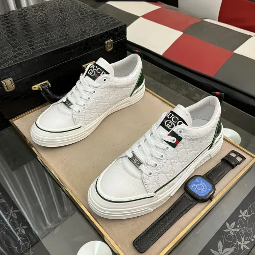Replica Gucci Casual Shoes For Men #1415851 $80.00 USD for Wholesale