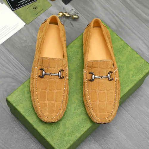 Replica Gucci Oxfords Shoes For Men #1415890 $76.00 USD for Wholesale
