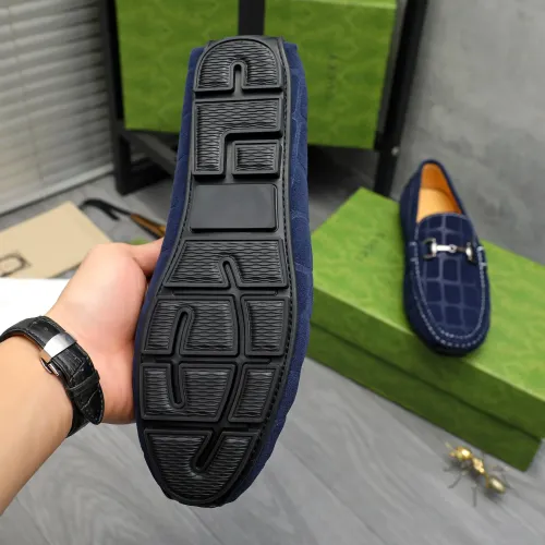Replica Gucci Oxfords Shoes For Men #1415893 $76.00 USD for Wholesale