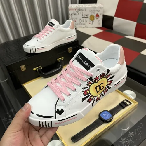 Dolce &amp; Gabbana D&amp;G Casual Shoes For Women #1415914 $88.00 USD, Wholesale Replica Dolce &amp; Gabbana D&amp;G Casual Shoes