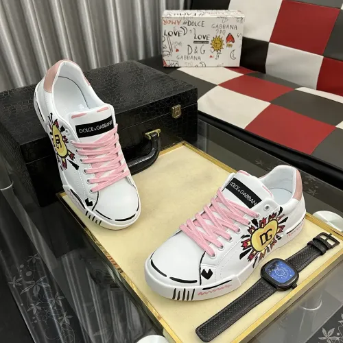 Replica Dolce & Gabbana D&G Casual Shoes For Women #1415914 $88.00 USD for Wholesale