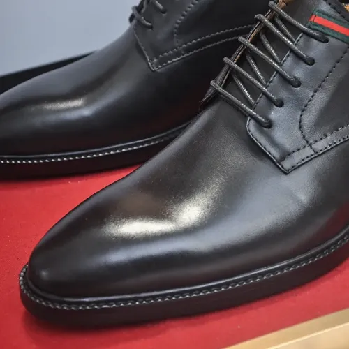 Replica Gucci Oxfords Shoes For Men #1415951 $96.00 USD for Wholesale
