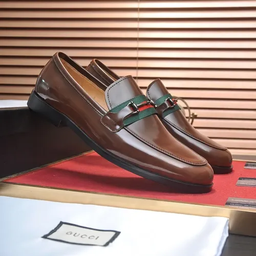 Replica Gucci Oxfords Shoes For Men #1415963 $100.00 USD for Wholesale