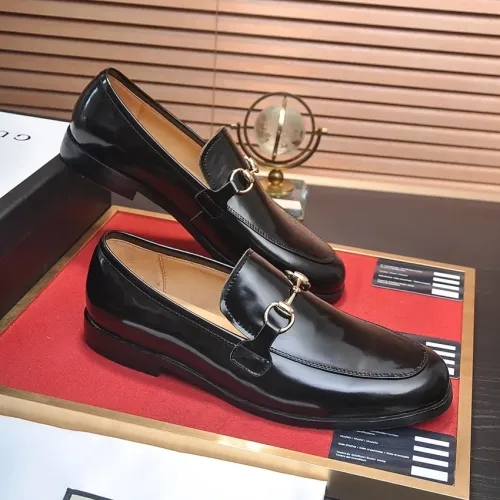 Replica Gucci Oxfords Shoes For Men #1415977 $100.00 USD for Wholesale