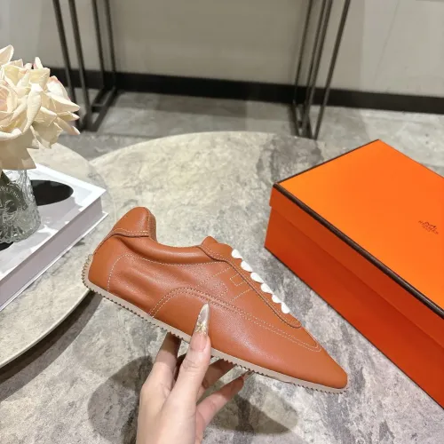 Replica Hermes Casual Shoes For Men #1416037 $102.00 USD for Wholesale