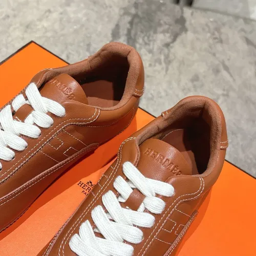 Replica Hermes Casual Shoes For Men #1416037 $102.00 USD for Wholesale