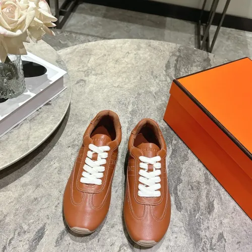 Replica Hermes Casual Shoes For Women #1416038 $102.00 USD for Wholesale