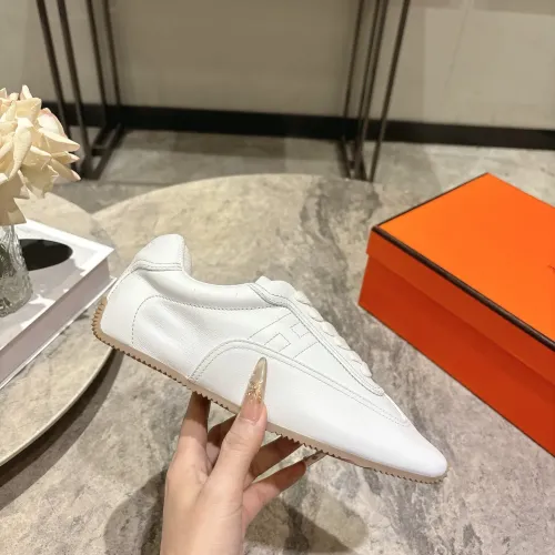 Replica Hermes Casual Shoes For Women #1416040 $102.00 USD for Wholesale
