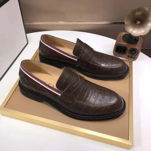 Replica Gucci Oxfords Shoes For Men #1416238 $98.00 USD for Wholesale