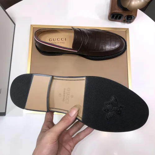 Replica Gucci Oxfords Shoes For Men #1416238 $98.00 USD for Wholesale
