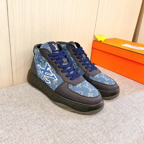 Replica Louis Vuitton High Tops Shoes For Men #1416282 $88.00 USD for Wholesale