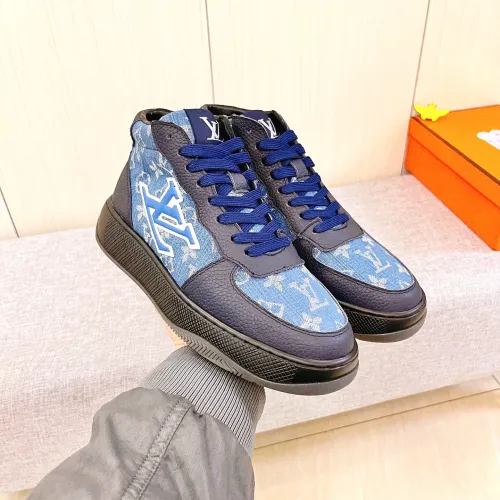 Replica Louis Vuitton High Tops Shoes For Men #1416282 $88.00 USD for Wholesale