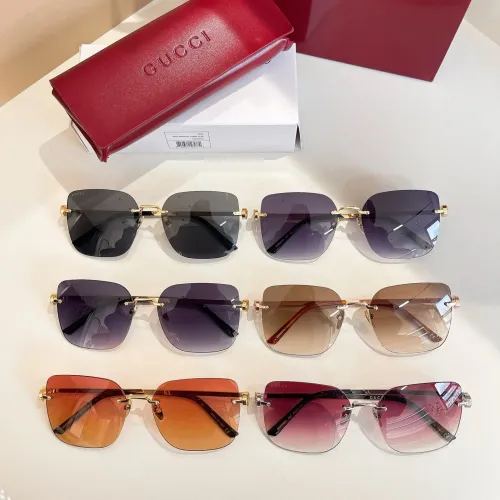 Replica Gucci AAA Quality Sunglasses #1416361 $64.00 USD for Wholesale