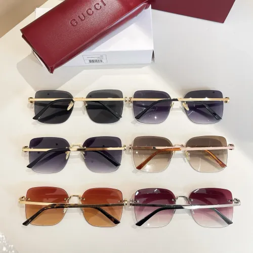 Replica Gucci AAA Quality Sunglasses #1416361 $64.00 USD for Wholesale