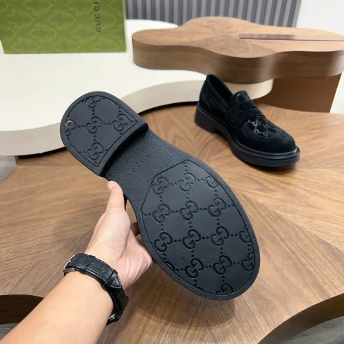 Replica Gucci Oxfords Shoes For Men #1416366 $132.00 USD for Wholesale