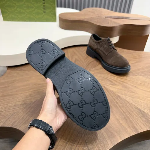 Replica Gucci Oxfords Shoes For Men #1416394 $132.00 USD for Wholesale