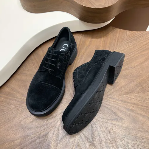 Replica Gucci Oxfords Shoes For Men #1416402 $132.00 USD for Wholesale