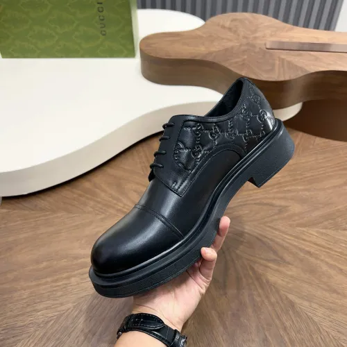 Replica Gucci Oxfords Shoes For Men #1416417 $132.00 USD for Wholesale
