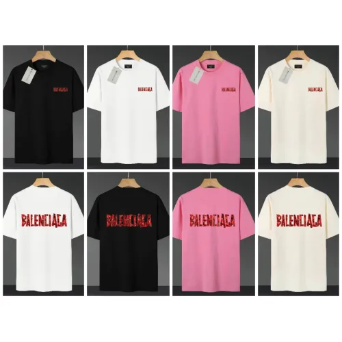 Replica Balenciaga T-Shirts Short Sleeved For Unisex #1416481 $39.00 USD for Wholesale