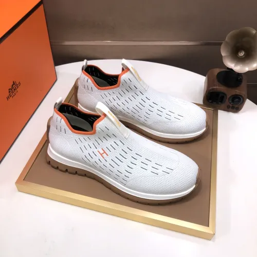 Replica Hermes Casual Shoes For Men #1416508 $85.00 USD for Wholesale