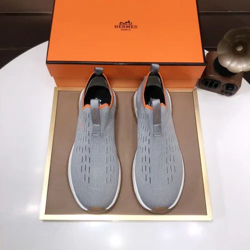 Replica Hermes Casual Shoes For Men #1416509 $85.00 USD for Wholesale