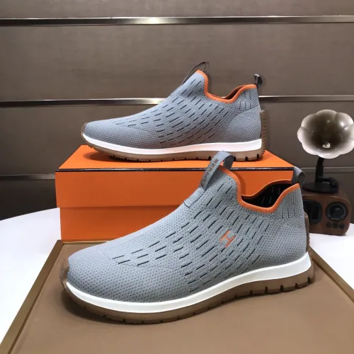 Replica Hermes Casual Shoes For Men #1416509 $85.00 USD for Wholesale