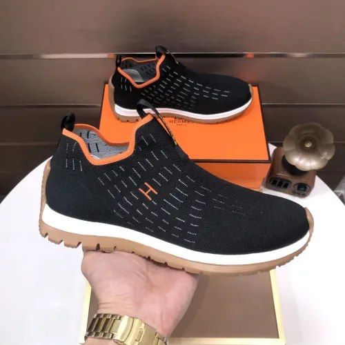 Replica Hermes Casual Shoes For Men #1416510 $85.00 USD for Wholesale