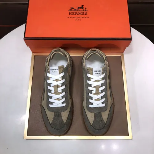 Replica Hermes Casual Shoes For Men #1416516 $96.00 USD for Wholesale