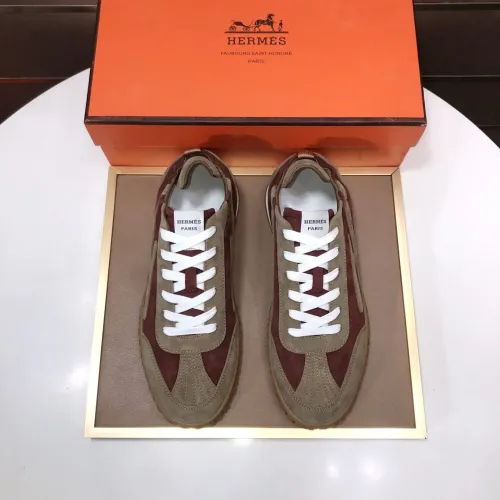 Replica Hermes Casual Shoes For Men #1416518 $96.00 USD for Wholesale
