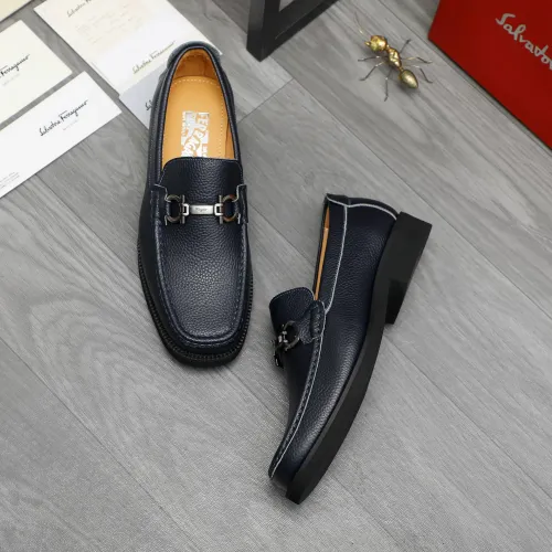Salvatore Ferragamo Leather Shoes For Men #1416532 $96.00 USD, Wholesale Replica Salvatore Ferragamo Leather Shoes