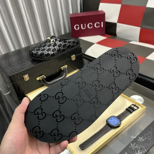 Replica Gucci Slippers For Men #1416708 $85.00 USD for Wholesale