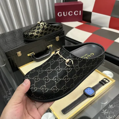 Gucci Slippers For Men #1416709 $85.00 USD, Wholesale Replica Gucci Slippers