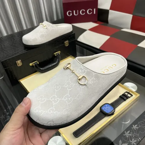 Gucci Slippers For Men #1416712 $85.00 USD, Wholesale Replica Gucci Slippers